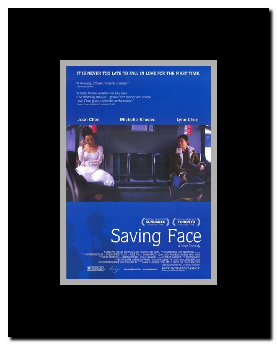 Saving Face Framed Movie Poster