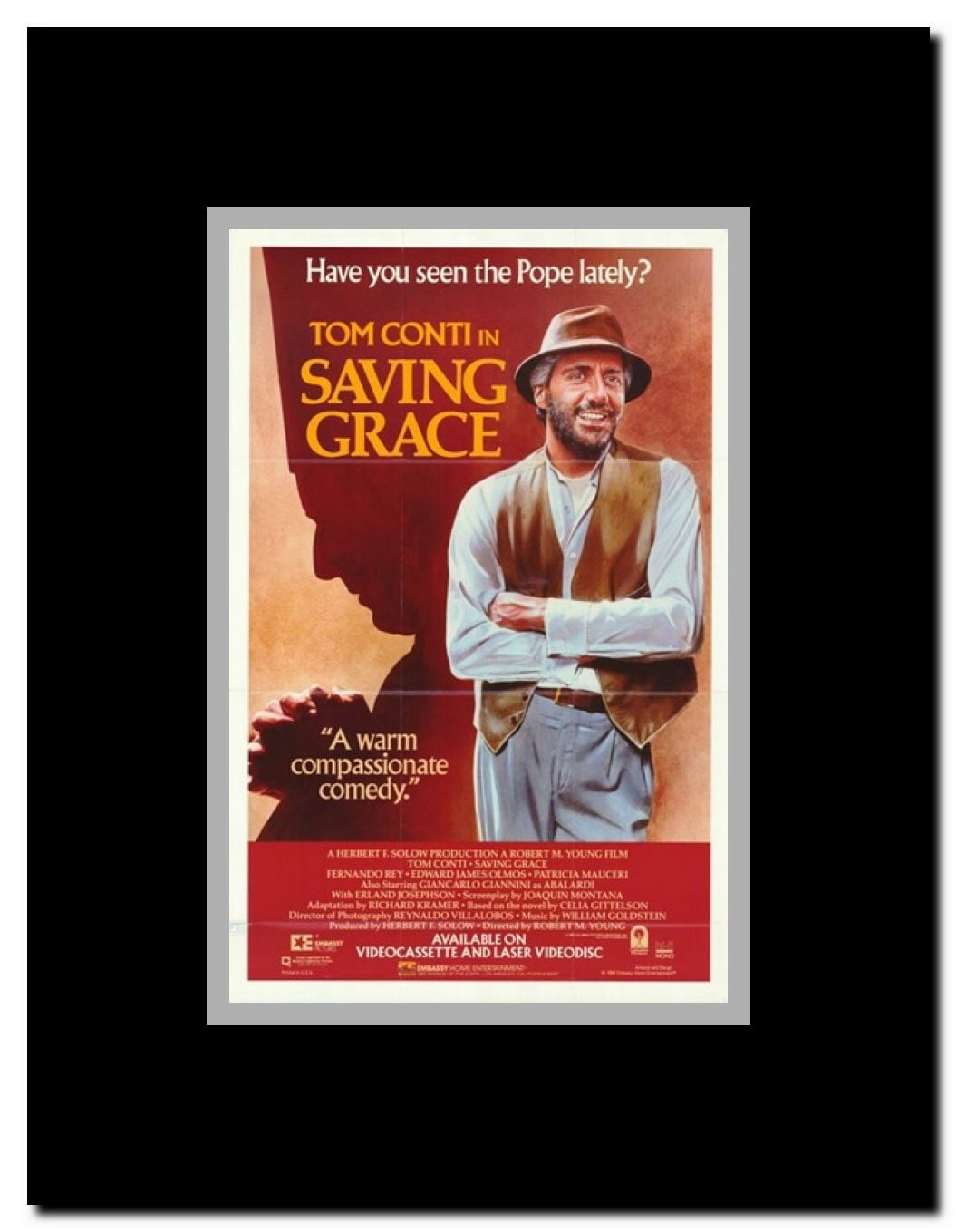 Saving Grace Framed Movie Poster