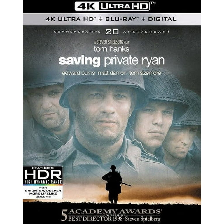 Saving Private Ryan (4K Ultra HD + Blu-Ray) - Walmart.com
