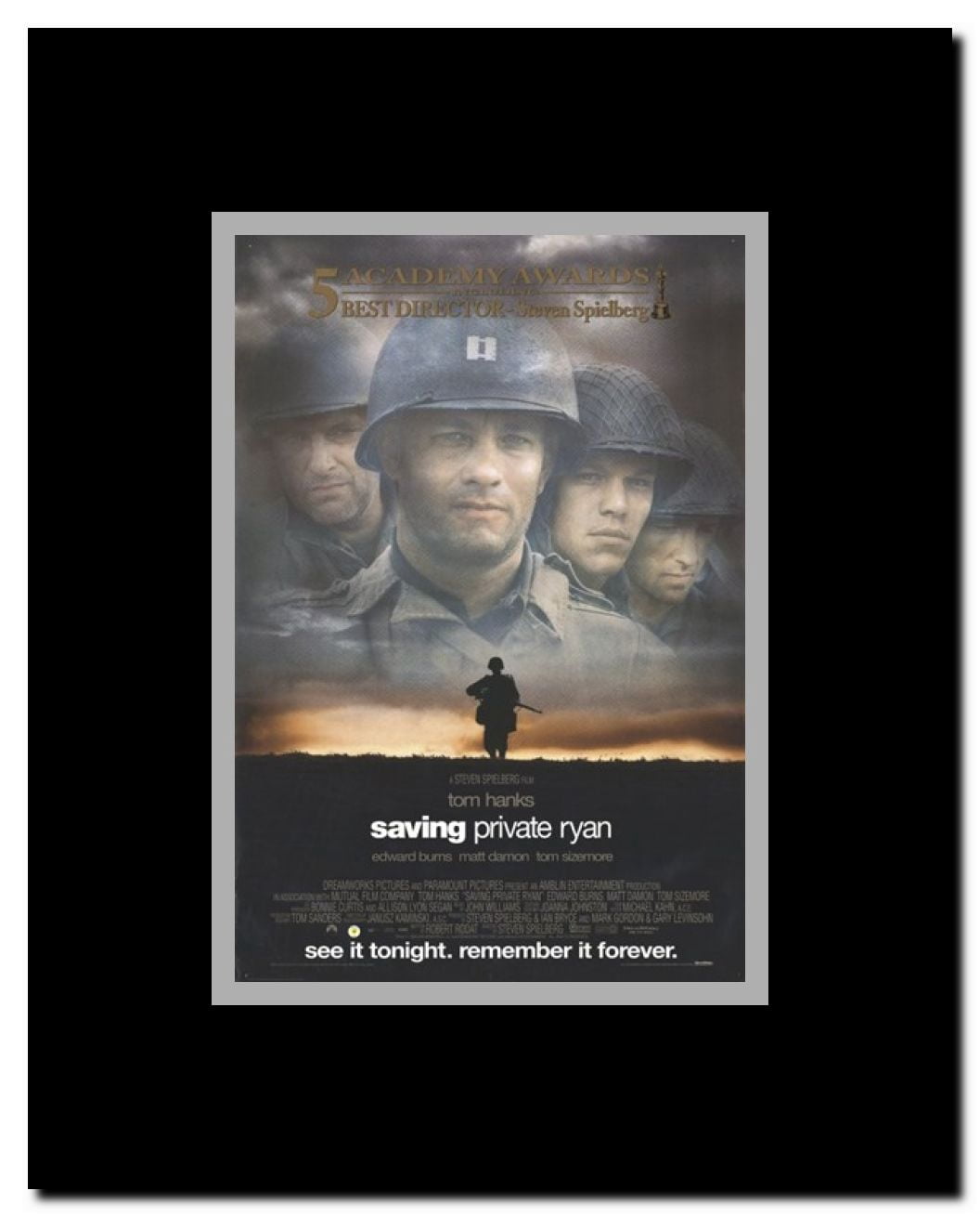 Saving Private Ryan Framed Movie Poster