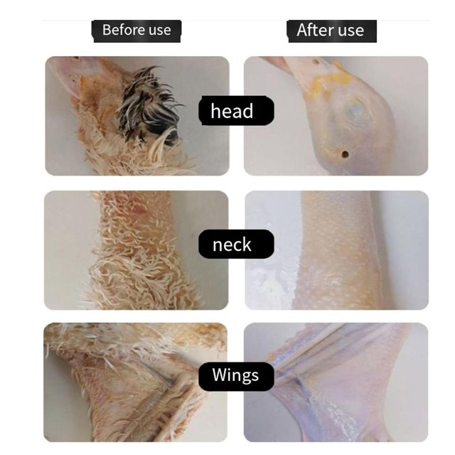 Saving! SSNTSY Electric Quick Chicken Plucker Handheld Chicken Plucker