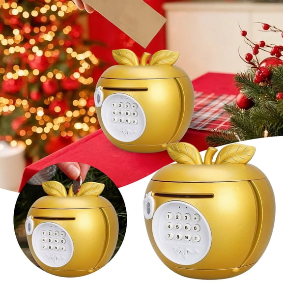 Saving - Saving For Adults And Kids With Lock Bank For Home Desk