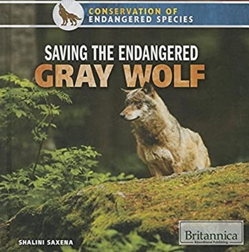 Wolf Library Pre-Owned Saving the Endangered Gray Wolf (Library Binding ...