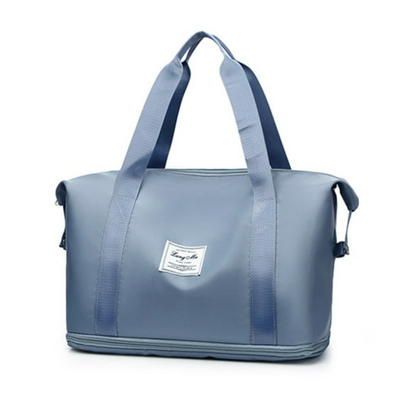 Saving! wznxdo Lightweight Travel Duffel Bag with Compartments, Foldable Gym Sports Tote for Men and Women, Perfect for Weekend Trips