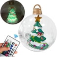 thumbnail image 1 of Savings! 24 Inch Light Up Inflatable Christmas Ball, PVC Inflatable Decorated Ball Ornaments with LED Light, Xmas Blow up Ball Outdoor Christmas Decorations for Yard & Pool Garden Lawn Porch, 1 of 6