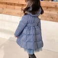 thumbnail image 1 of Ndbuld Toddlers,and Boys'Heavyweight Hooded Puffer Jacket Girls Down Cotton Jacket Thickened Children's Baby Girl Mid-length Winter Coat, 1 of 5