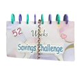 thumbnail image 1 of Savings Binder Planner 52 Week Savings Challenge Reusable Budget Book with Cash Envelopes Book Envelope, 1 of 7