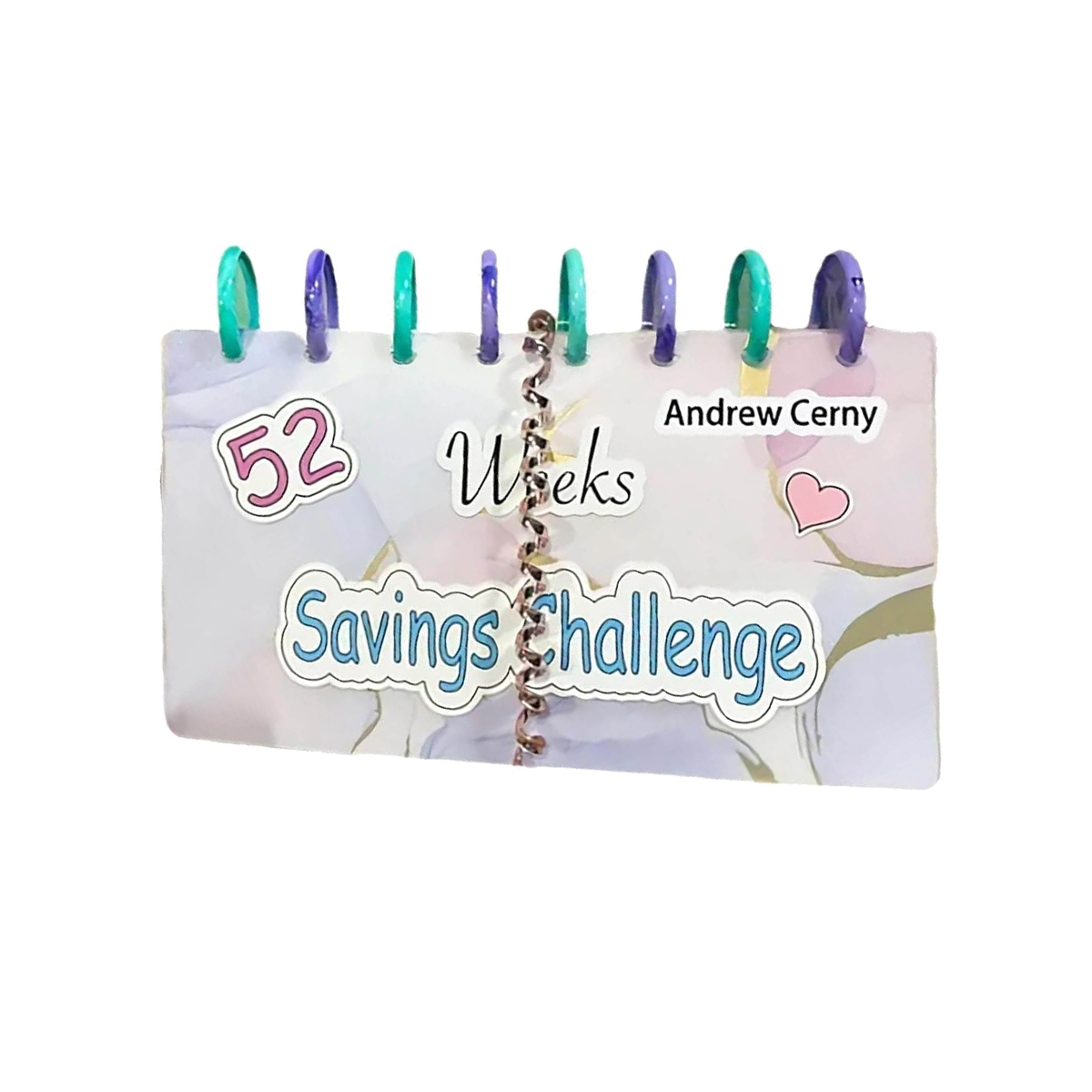 Savings Binder Planner 52 Week Savings Challenge Reusable Budget Book