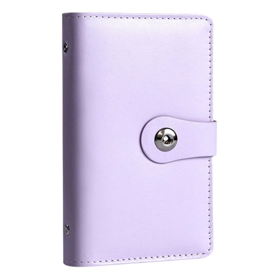 Savings Binder,Savings Challenges Book with Envelopes,100 Envelope Challenge Binder with Lock,Envelopes Money Saving Challenge Savings Binder Successfully Reach Savings Goals,4.33x6.96 in(Purple)
