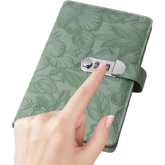 Savings Book with Lock,Banknote Storage Notebook,Envelope Savings Challenge Book with Lock | for Freelancers Beginners Families Home Office Apartment Travel