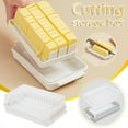 thumbnail image 1 of Butter Cutting Storage Box Butter Fresh-keeping Box Sealed Rectangular Kitchen Household Storage Box, Storage&nbsp;&&nbsp;organization, 1 of 9