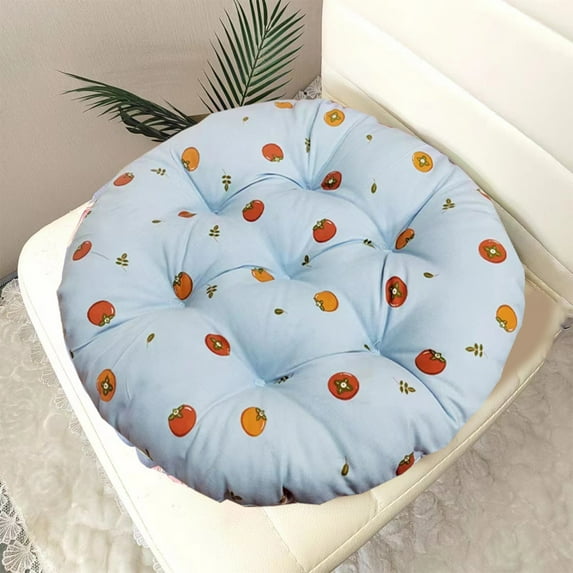 Chair Seat Cushions Round Soft Cushion Pillow,Floor Pillows & Cushions,Thickened Chair Cushion for Office Kitchen,Breathable Dining Chair Seat Pads,Floor Seat Cushion,Floor Sitting Cushions