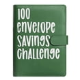 thumbnail image 1 of Savings Challenge Binder With Envelope System For 100-Day Budget Tracking And Financial Goal Setting - GN2, 1 of 8