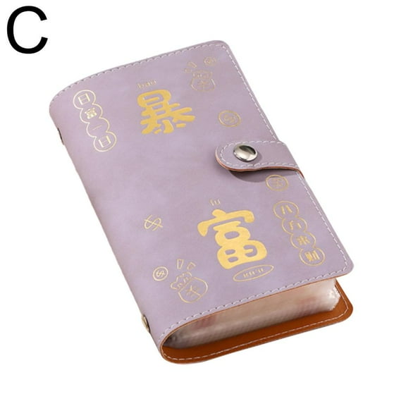 Savings Challenge Book for Money Saving, Large Capacity PU Envelope Savings Binder for Financial Planning & Organization for Budgeting & Saving Money Enthusiasts