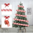 thumbnail image 1 of Savings Christmas Red Velvet Ribbon with Gold Edge,Gift Bow Wrapping Ribbon,2.5 Inches Wide Christmas Tree Ribbons for Gift Wrapping,Outdoor Xmas Tree Bows/Winter Wedding Bow,2.5" X 6.56 Ft X 1 Roll, 1 of 7