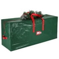 thumbnail image 1 of Christmas Tree Storage Bag Fits 9Ft Tall Disassembled Tree 65"x15"x30" Waterproof Holiday Tree Storage Case, Zippered Artificial Xmas Tree Bag with Reinforced Handles, Green, 1 of 5