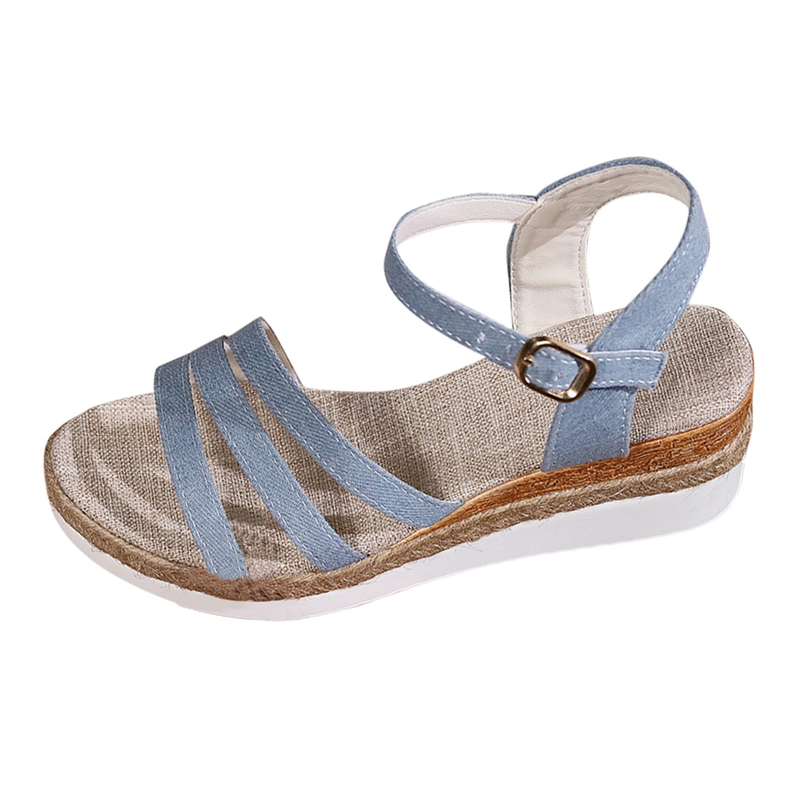 Casual comfort wedge sandals on sale