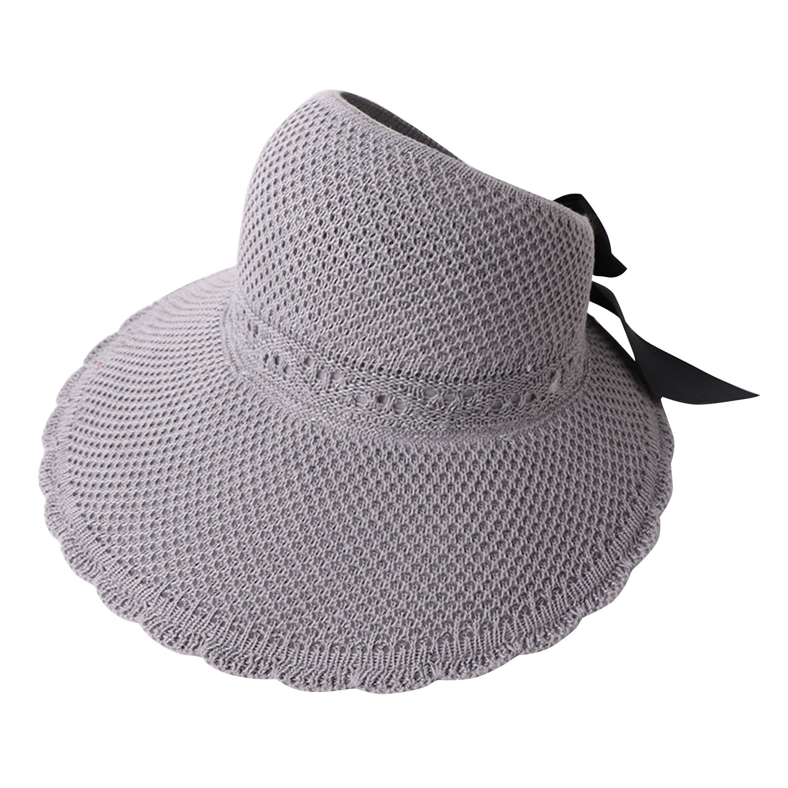 Savings Clearance 2024!Eyclop Summer Beach Top Able Open Hat Wide Visor