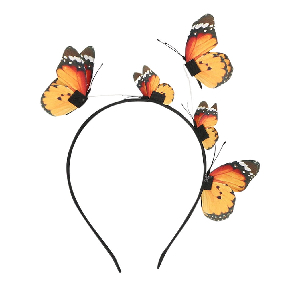Savings Clearance 2024!Eyclop Women Butterfly Fascinators Headclip