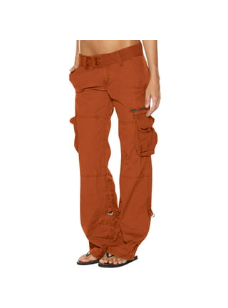 Shop Womens Pants  Orange 