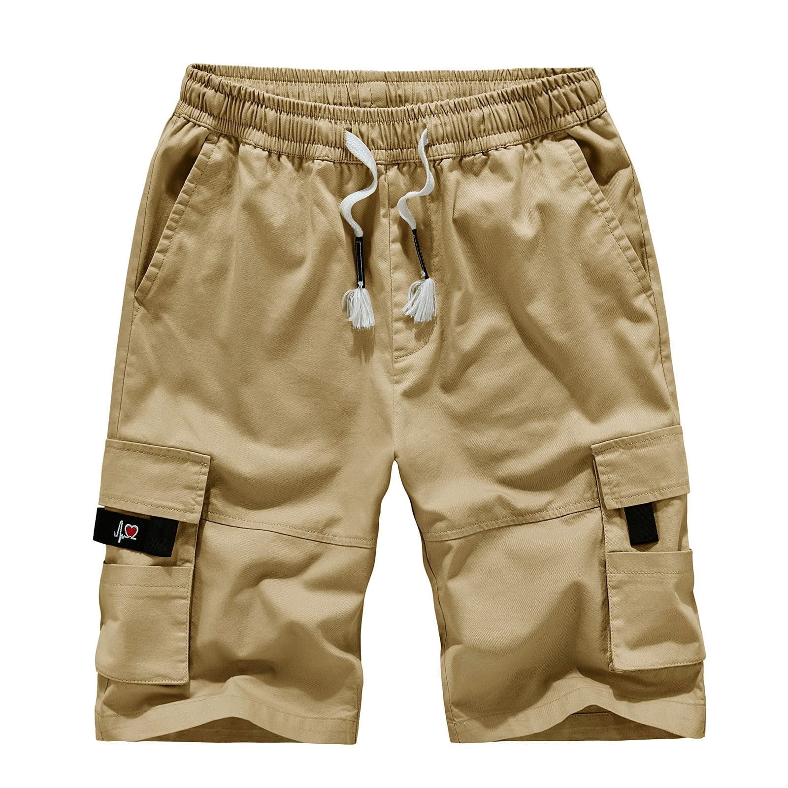 Men's cargo shorts with elastic waistband outlet