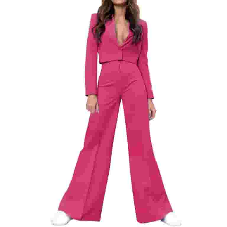 Savings Clearance 2024! Funicet Pants Suits for Women Dressy