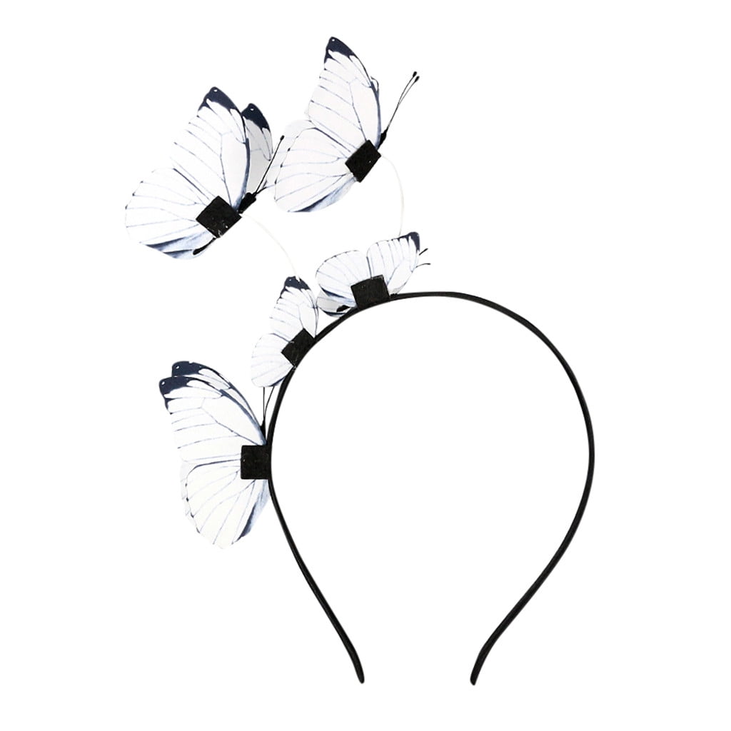 Savings Clearance 2024!Lokdsa Women Butterfly Fascinators Headclip