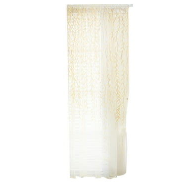 Amvlyk Voile Sheer Room Curtains Sheer Voile Panel Curtains 55 X 94 In