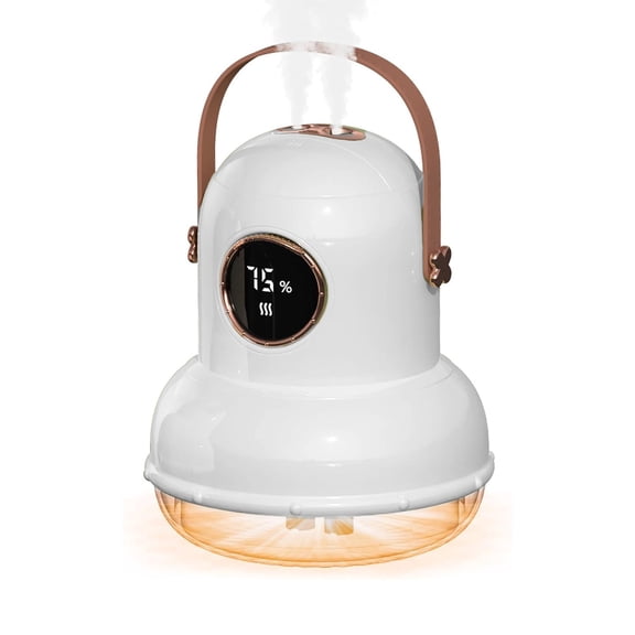 Zeceouar Cool Mist Humidifier With Night Ligh Portable Mini Humidifier With LED Screen Ultra-Quiet Wireless Humidifier Three Spray Modes for Kids Bedroom Home