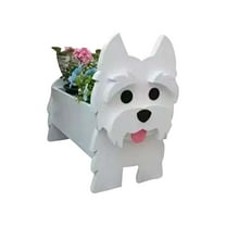 Cute Dog-shaped Garden Flowerpot Plants, Plant Flowerpot Garden Decoration, And Put It In The Courtyard As An Eye-catching Decoration
