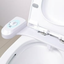 Dianli Bidet Toilet Seat Attachment, Fresh Water Sprayer, Adjustable Pressure, Cool Wash, Easy Install, Nozzle Cleaning, Non-Electric, White