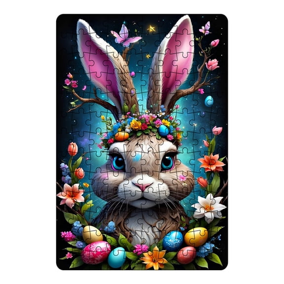 Savings Easter Puzzle Cute Photo Puzzle Family Puzzle Game Home Decoration Puzzle Hanging Picture