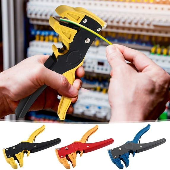 Kcavykas Automatic Wire Stripper and Cutter | Multi-Function Electrical Tool | Ideal for Stripping and Cutting Wires with Ease
