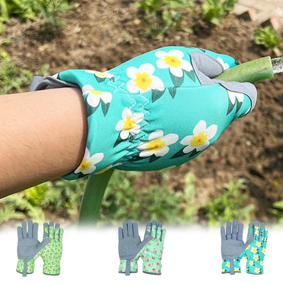 Kcavykas Gardening Gloves for Women, Breathable Non-Slip Yard Work Gloves, Outdoor Flower Planting Hand Protection Holiday Gift Ideas & Budget Picks