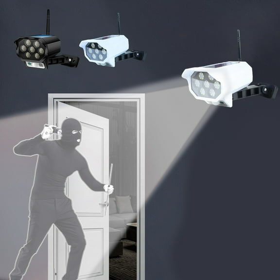 Kcavykas Solar Outdoor Lights - Motion Sensor Solar Lights 3 Modes- Upgraded High Bright LED Beads - Wall Security Lights For Fenced Yard Garden Patio Front Door Of The Day Gift