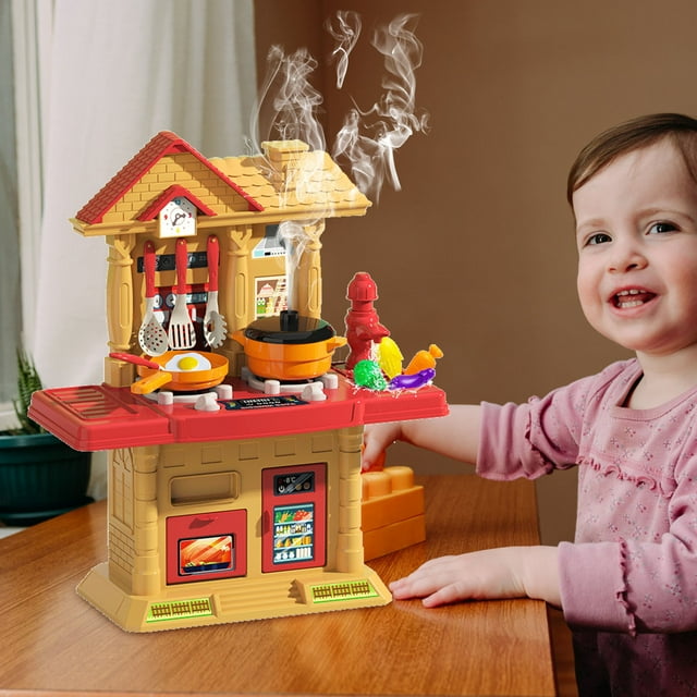 Savings Kitchen Playsets for Toddlers Kids 3 4 5 6 Year Old Children