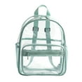 thumbnail image 1 of Large Pvc Transparent Backpack,Clear Backpack for School,See Through Book Bag,Beach Backpack,Backpack,Day Pack Book Bag,Primary School, 1 of 6