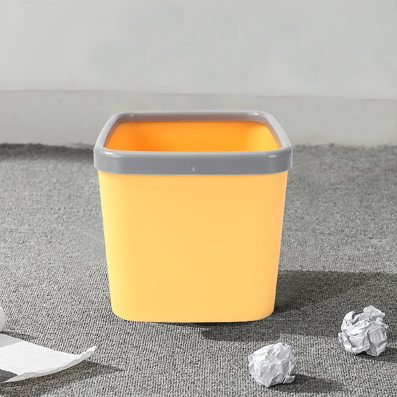 Mini Garbage Cans for Desk Desktop Trash Can,Countertop Trash Can,Tiny Trash Can for Desk,Small Table Top Trash Can with Pressing Buckle for Wrapping Paper,Scrap Paper,Peel,Debris