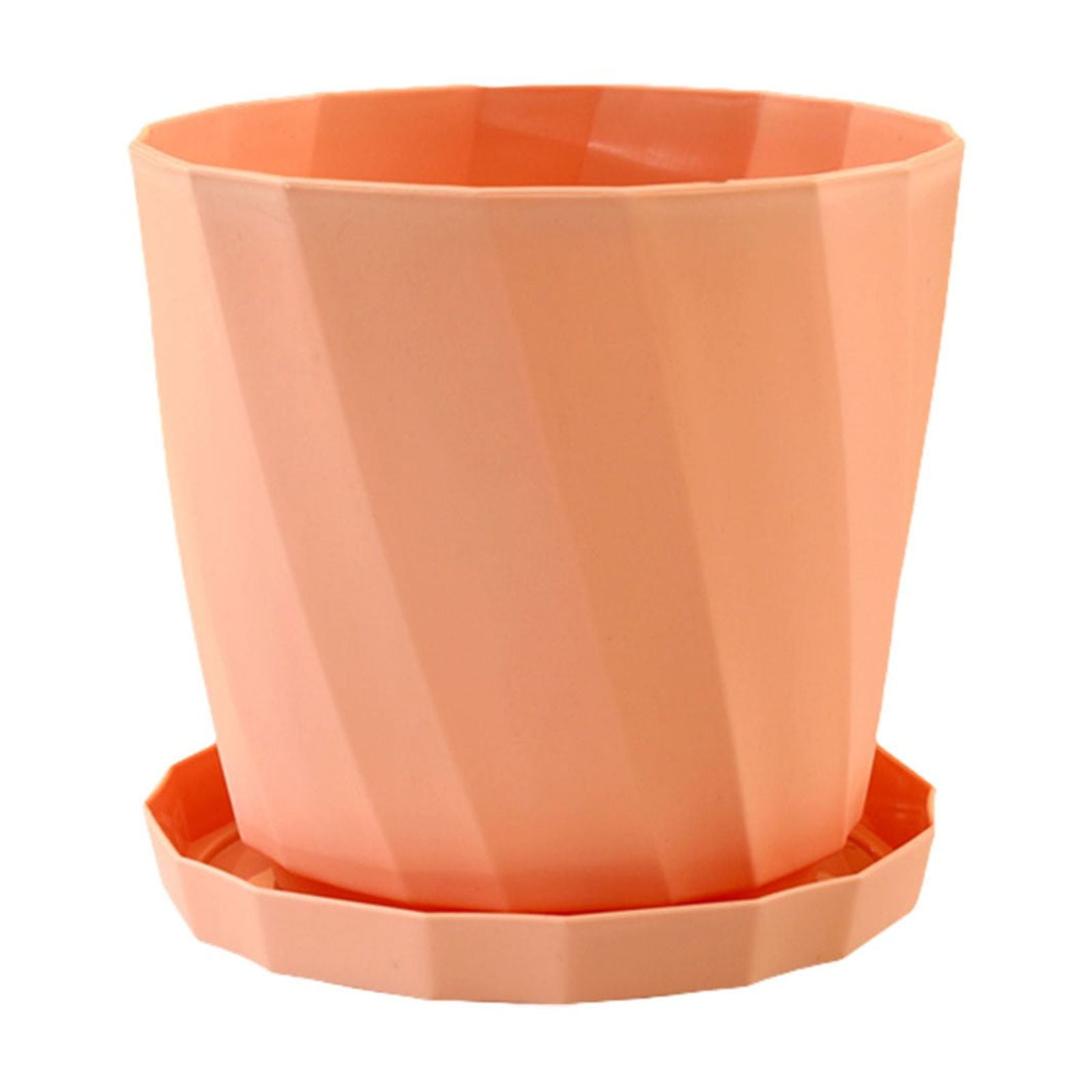 Savings! NIHOND Plant Pots with Hole Plastic Flower Pot Resin Succulent