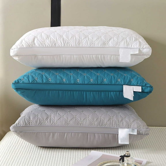 Nsxcdh Hotel Grade Pillow Core Soft And Supportive Bed Pillow Suitable For Back Side And Stomach Sleepers Made Of-friendly Fabric