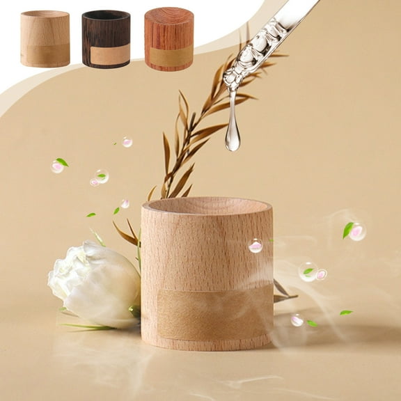 Nsxcdh Gift Aromatherapy Diffuser 1.57 Inch Wood Oil Diffuser Improve Sleep Home Cylindrical Aromatherapy Diffuser For Workout Yoga Contemplation