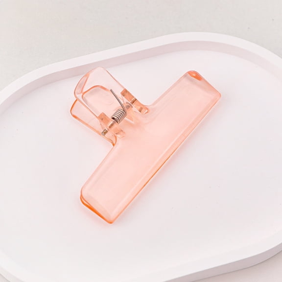 Nsxcdh Transparent Plastic Dovetail Clips Long Tail Binder Clips Small Size for Office Study Data Organization and Food Bag Sealing Seasonal