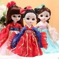 thumbnail image 1 of Savings Oefntac Dolls 17cm Vintage Style Doll Hanfu Small Decorative Figure Gift to Give Her Safe and Stable Toys for Holiday and Birthday Gifts, 1 of 9