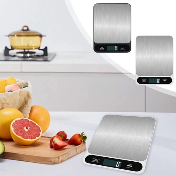 Savings Oefntac Kitchen Scale Household Food Weighing Scale Portable Baking Small Scale with 6 Units Scale LCD Display High Precision 11lb for Weight Loss,Baking,Dieting,Cooking,Meal Prep