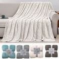 thumbnail image 1 of Queen Size Soft Fleece Blanket Throw Blankets for Couch & Bed,Luxury Plush Fuzzy Flannel Blanket,Breathable Microfiber Throws Rug,Super Soft Warm Lightweight Throw Blanket for Travel, 1 of 7