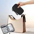 thumbnail image 1 of Small Portable Electronic Organizer Bag,Travel Accessories Cable Bag,Digital Accessories Storage Bag,Charger Organizer Case Pouch for Power Bank,Earphones Dusts-Proof Data Cable, 1 of 6
