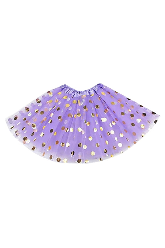 Sparkly Tutu Skirt for Girls Multi-layered Tutus Elastic Waist Neon Tulle Skirt Party Clubwear Cute Mini Short Skirt (One Size, Multicolor)