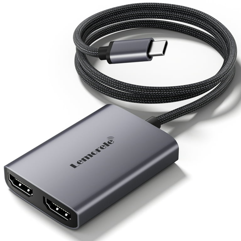 Savings USB C to Dual HDMI Adapter, USB Type C to Dual Monitor