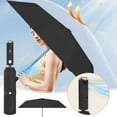 thumbnail image 1 of Umbrella with Fan UV Umbrellas for Sun Protection Portable Umbrella Parasol Umbrella Travel Umbrella Compact Umbrella Foldable Umbrellas for Sun Rain Large Lightweight Windproof Parasol, 1 of 9