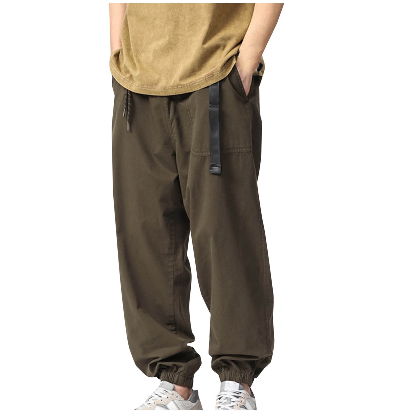 Savings Up to 30 off Ndbuld Men's Casual Cargo Pants Men's Solid Color